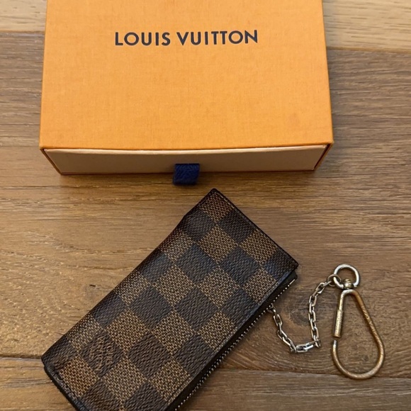 Louis Vuitton Brown Checkered Key Holder